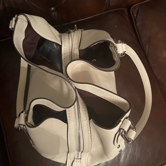 Coach Edie Shoulder Leather Bag 42 With Western Rivets. Original Price $660 - Picture 15 of 16